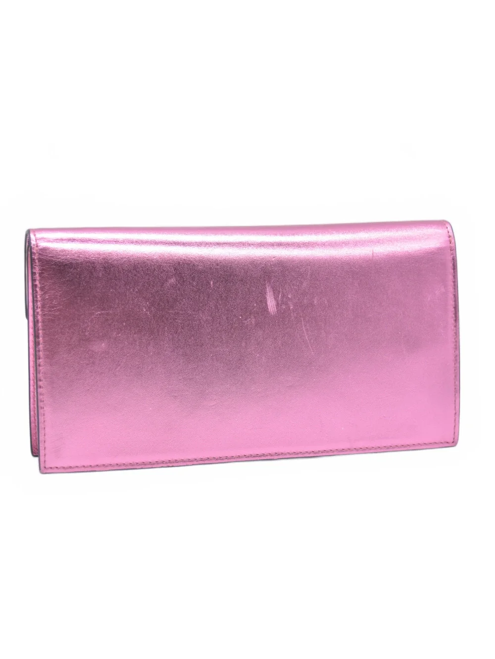 $1390 Christian Louboutin Calfskin Loubi54 Crossbody Clutch